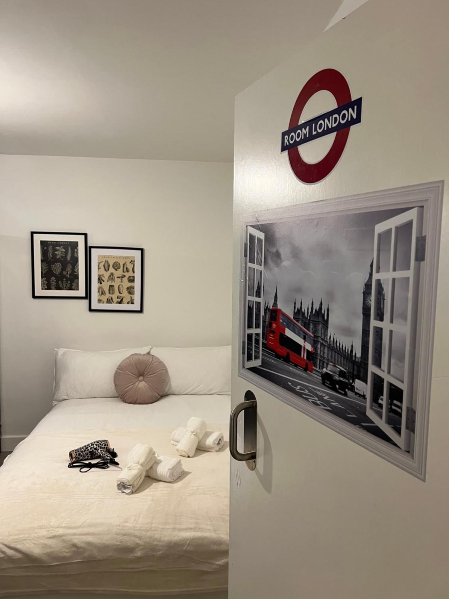Lovely Double Rooms In Euston & Square In Central לונדון מראה חיצוני תמונה